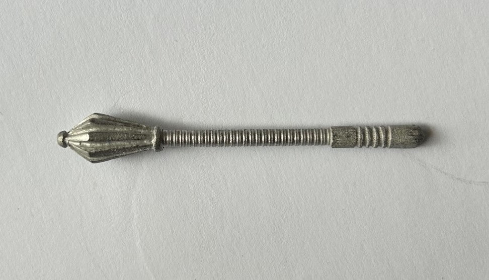 Mediaeval Mace, Dolls House Miniature Weapon, 1.12 Scale