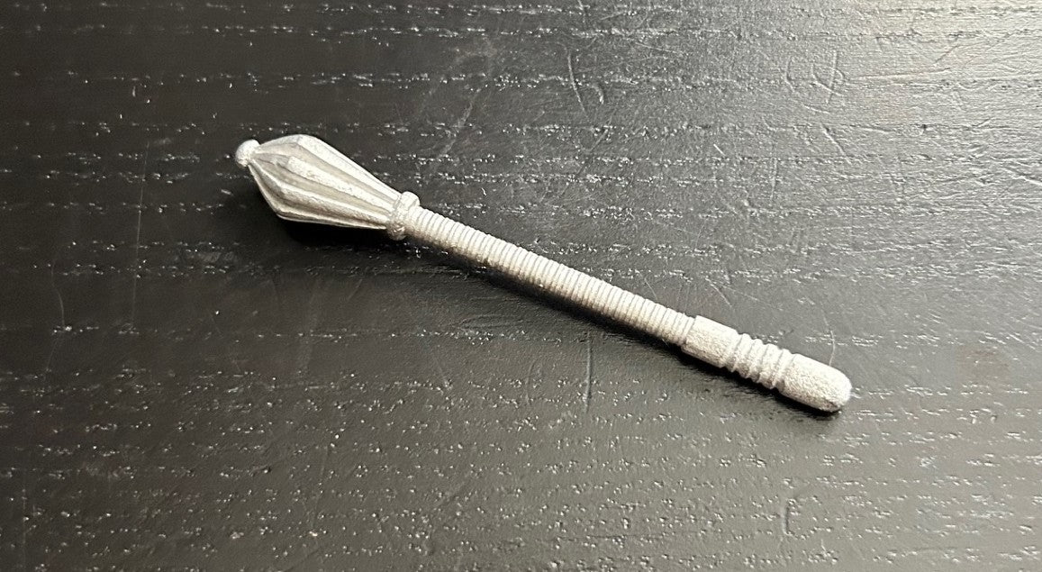 Mediaeval Mace, Dolls House Miniature Weapon, 1.12 Scale
