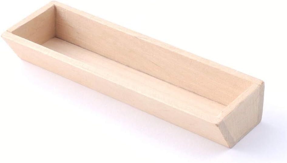 Wooden Trough Dolls House Miniature, 1.12 Scale, Planter Unfinished