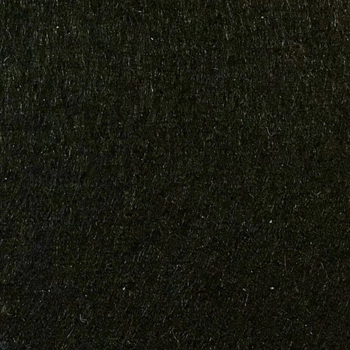 Black Wool Mix Carpet, Dolls House Miniature, Self Adhesive Flooring