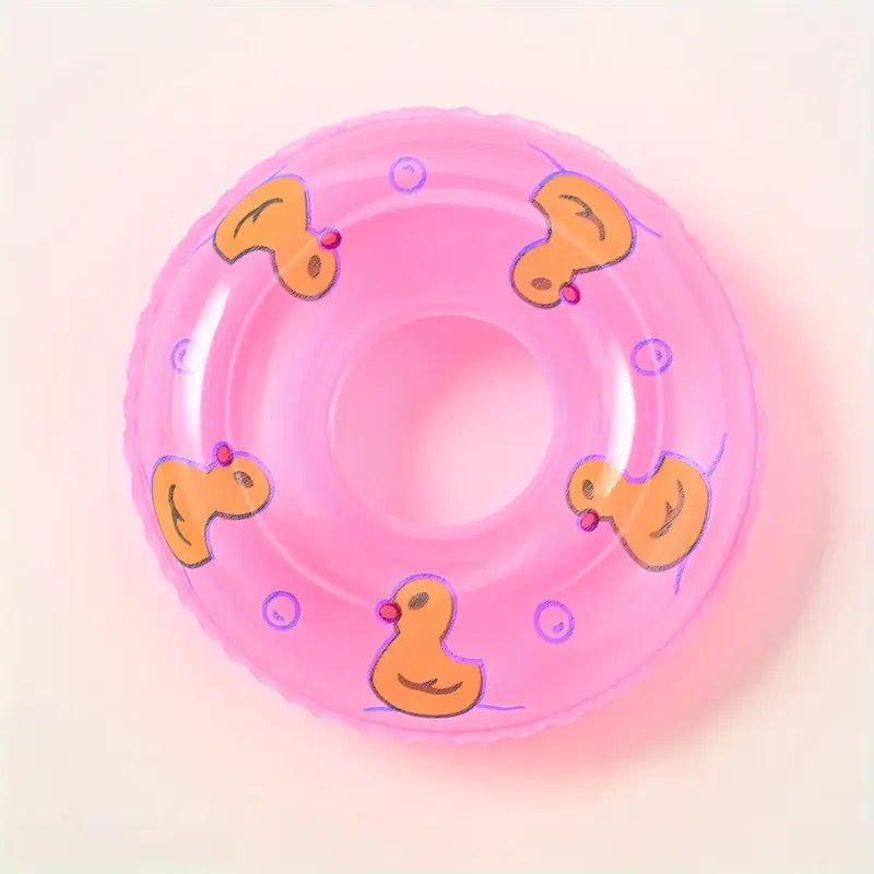 Miniature Rubber Ring Pink, Seaside Pool Accessory