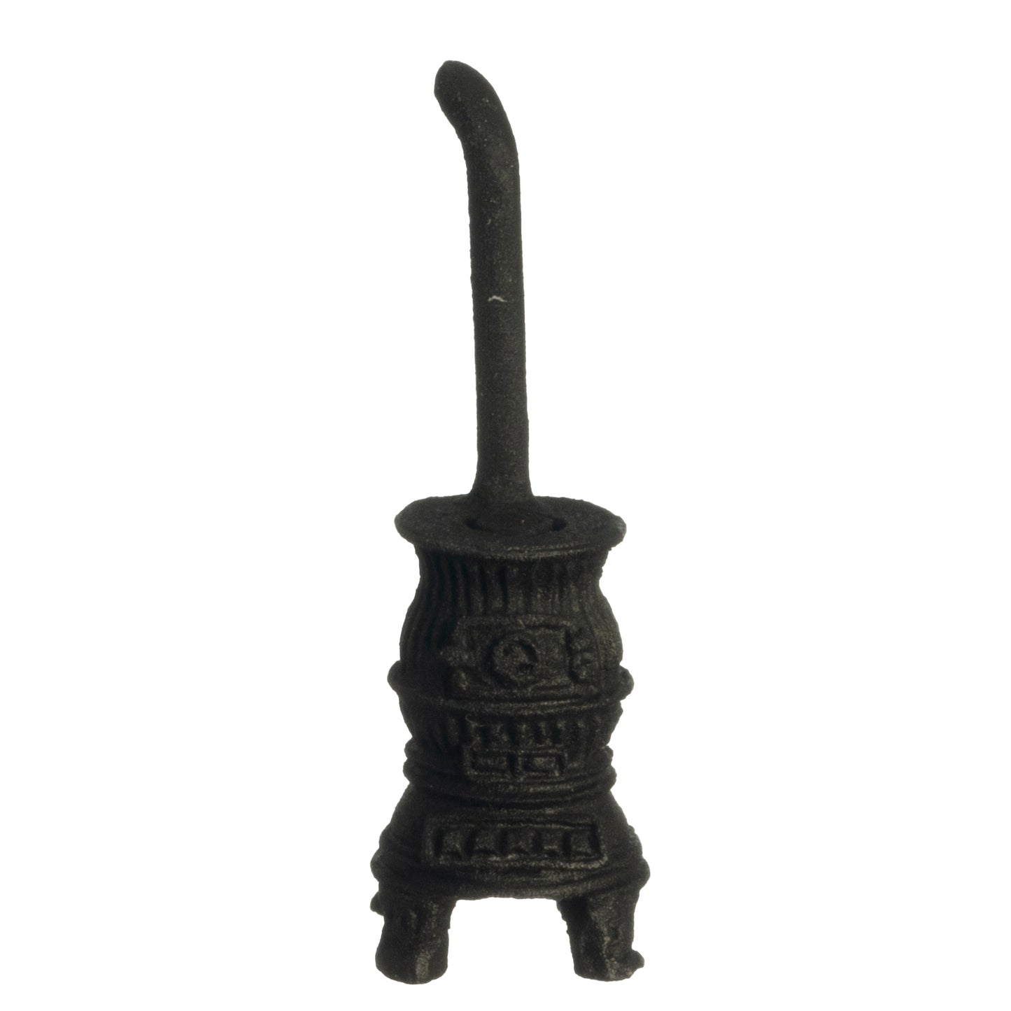 24th Scale Black Pot Belly Stove