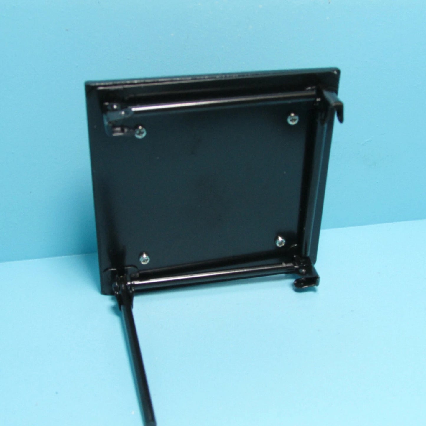 Black Folding Table & Chairs, 5 Piece Set