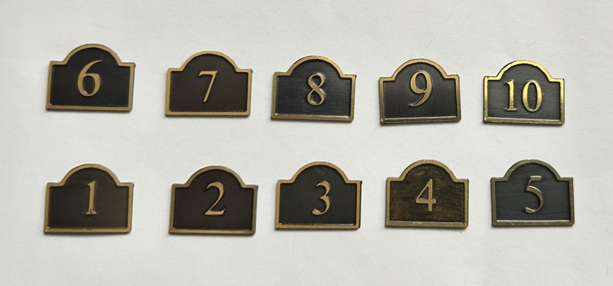 House Number Plaques