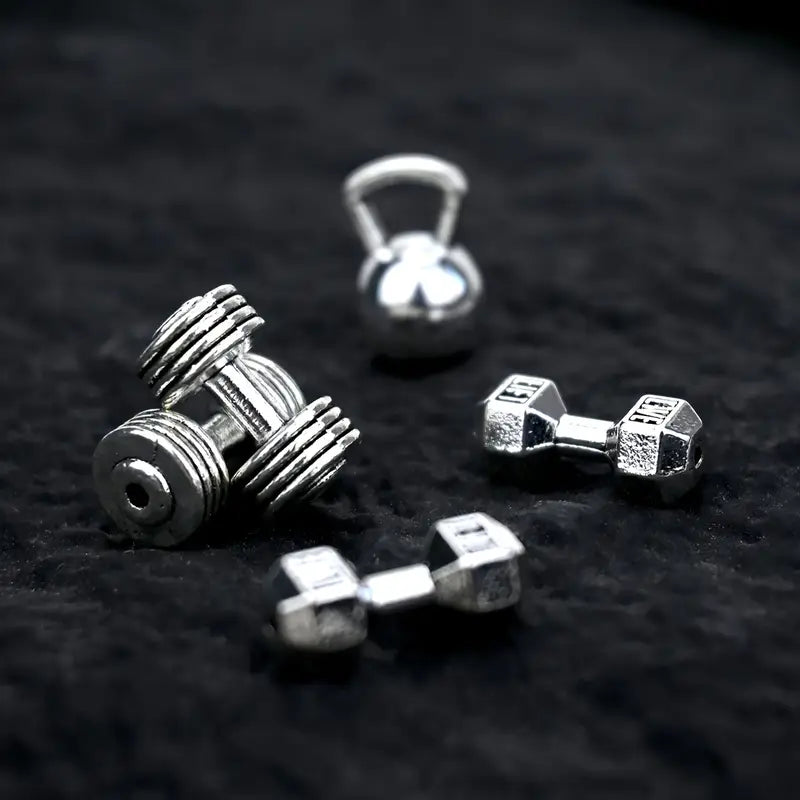 Gym Weights, Dumbbells & Kettlebell, Dolls House Miniatures