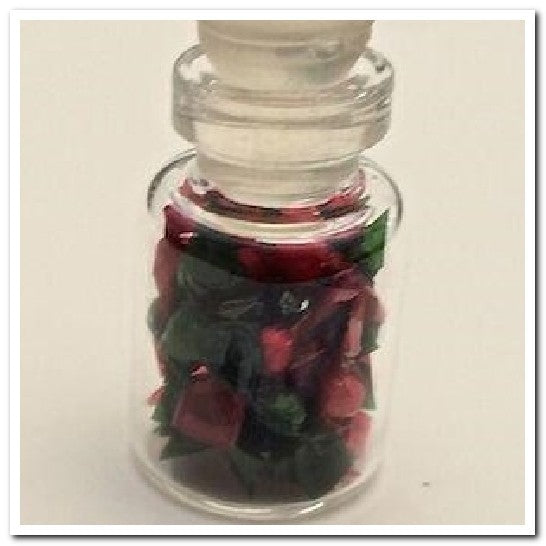 One Filled Glass Sweet Jars Choice of Twelve, Doll House Miniatures Sweets