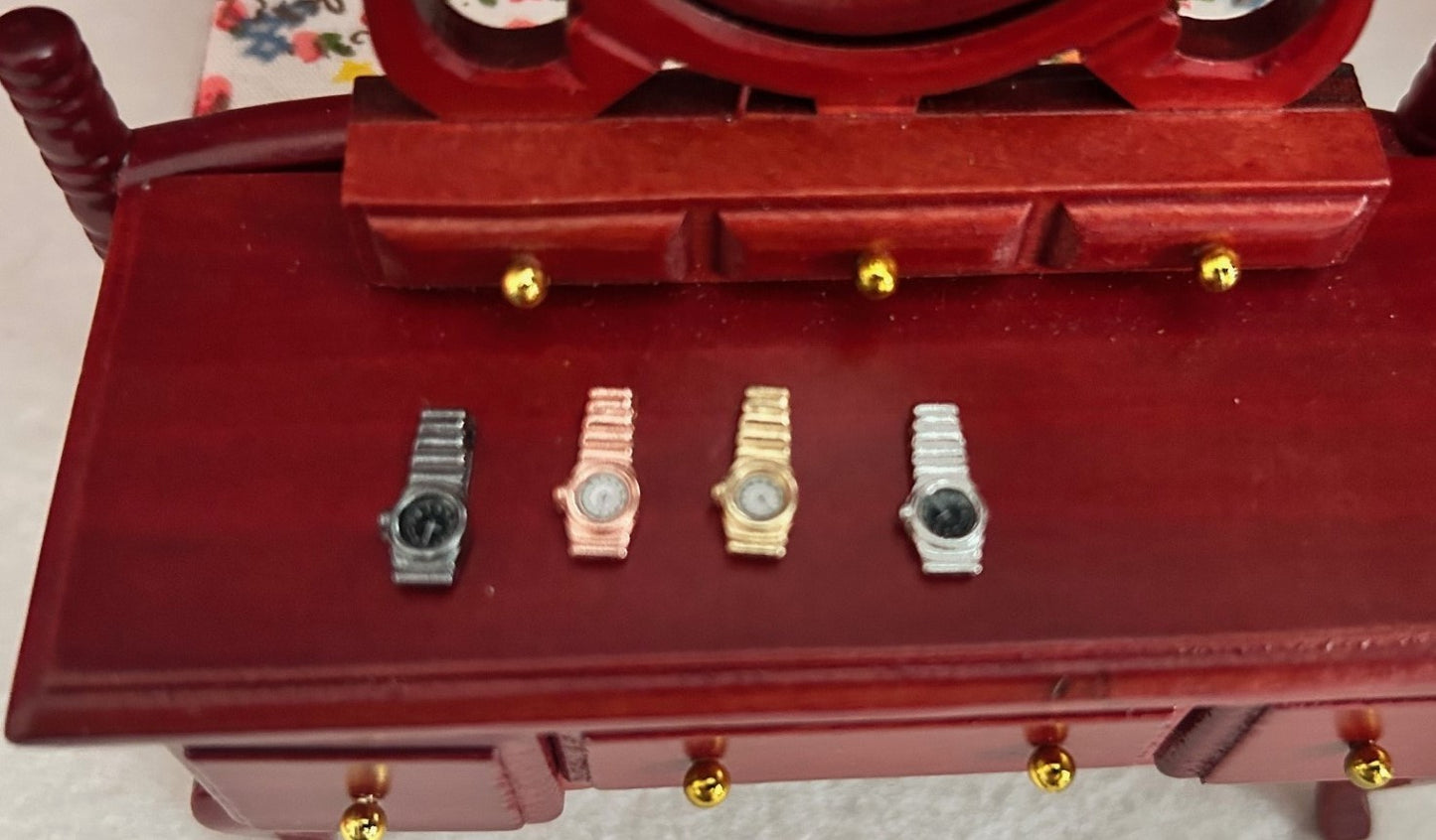 Wrist Watch, Choice Of Colour, Miniatures Dolls Watch