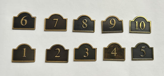 House Number Plaques