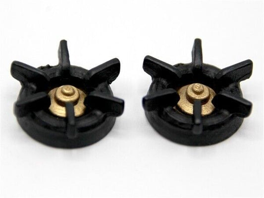 2 Stove Burners, Doll House Miniature, 1.12th Scale, Kitchen Cooker
