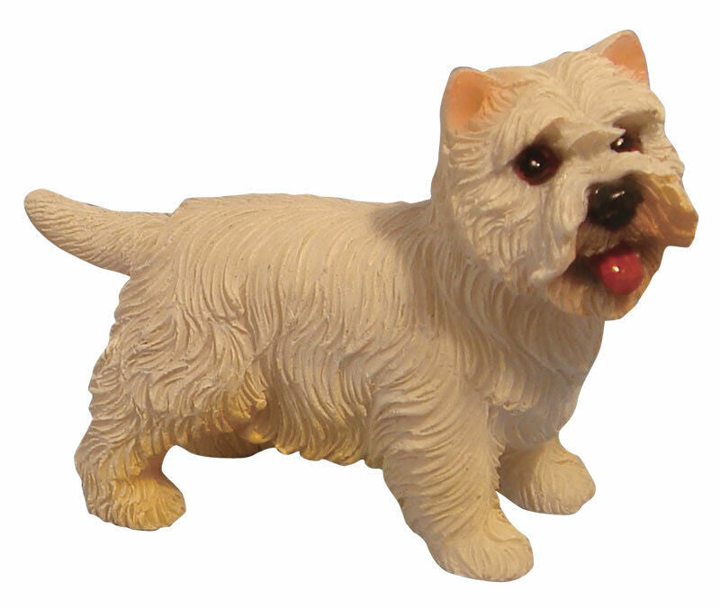 Standing Westie Dog, Dolls House Miniature, Pet Scotty Dog