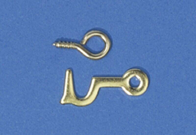 Hook & Eye, Dolls House Miniature, DIY