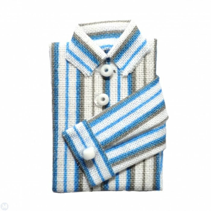 Folded Shirt, Dolls House Miniature Clothes, 1.12 Scale
