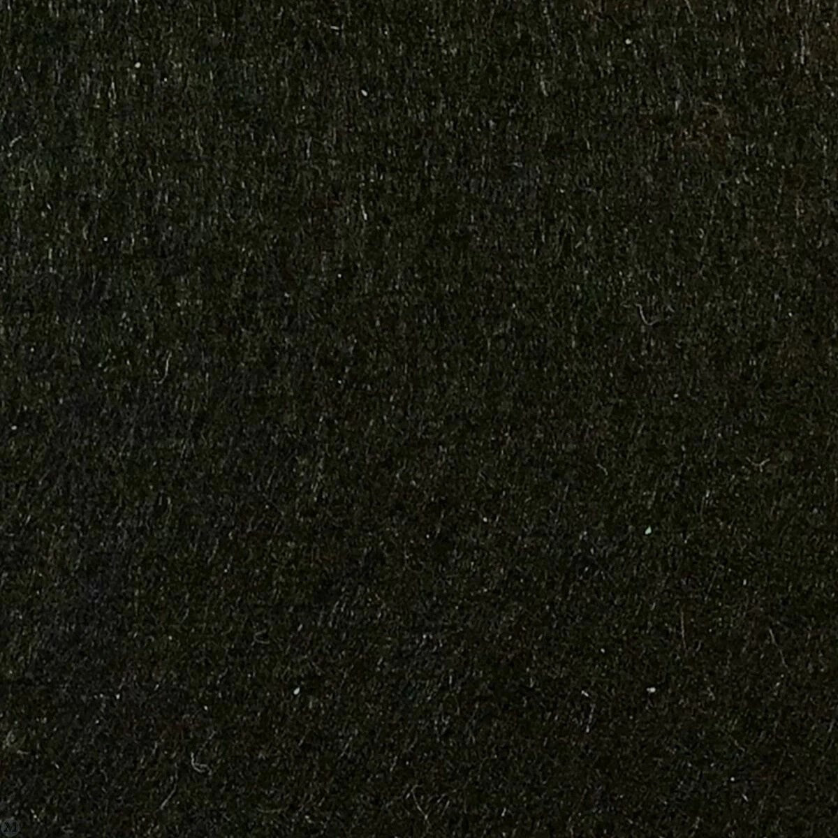 Black Wool Mix Carpet, Dolls House Miniature, Self Adhesive Flooring