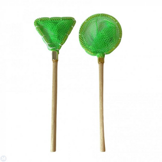 1/12 Scale Dolls House, Miniatures, Pair of Green Fishing Nets