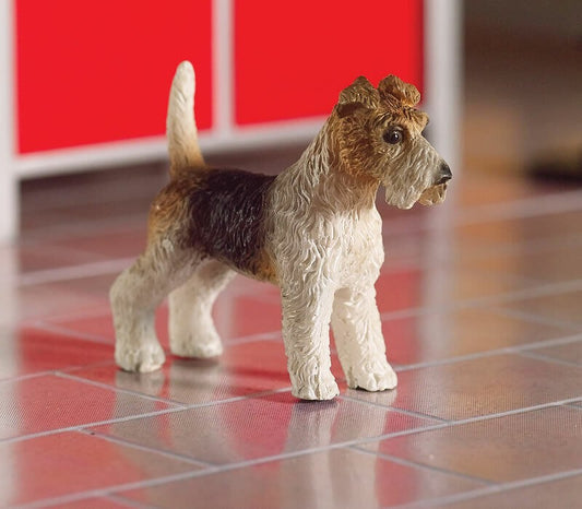 Tommy The Fox Terrier, Dolls House Miniature, Dog Pet Animal