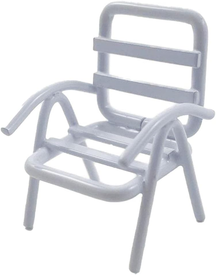 Lawn Chair 24th Scale, Dolls House Miniature, Beach 1/24th Scale