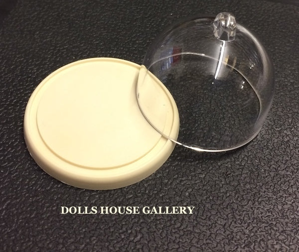 Large Cheese / Cake Bell, Dolls House Miniature Display Cover, Mini Accessory
