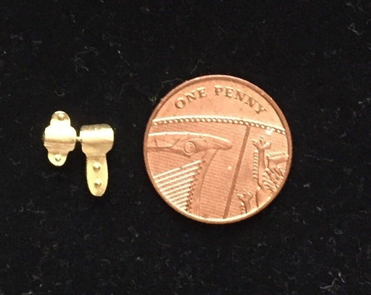 Design 25. Artisan Miniature Locks Latches & Pulls, 1:12 Scale Accessory