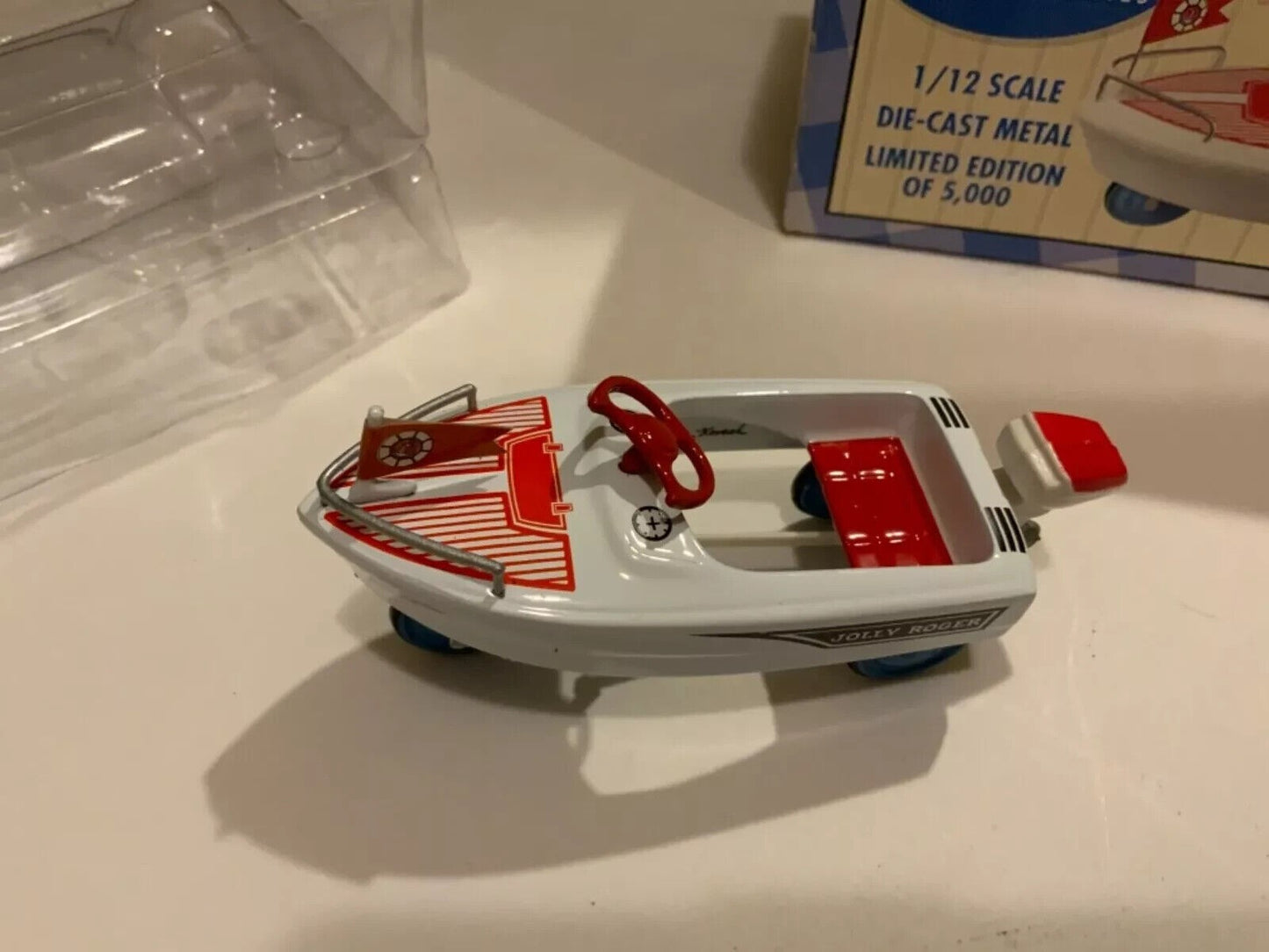 Jolly Roger Mini Pedal Boat, Limited Edition, Toy Die-cast