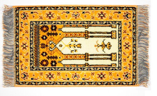 Large Quality Rug, Made In Austria, Pure Wool, 9" by 15" Dolls House Miniature