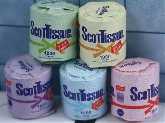 Doll House Toilet Rolls 5 Pack, Dolls House Miniature, Lavatory Accessory