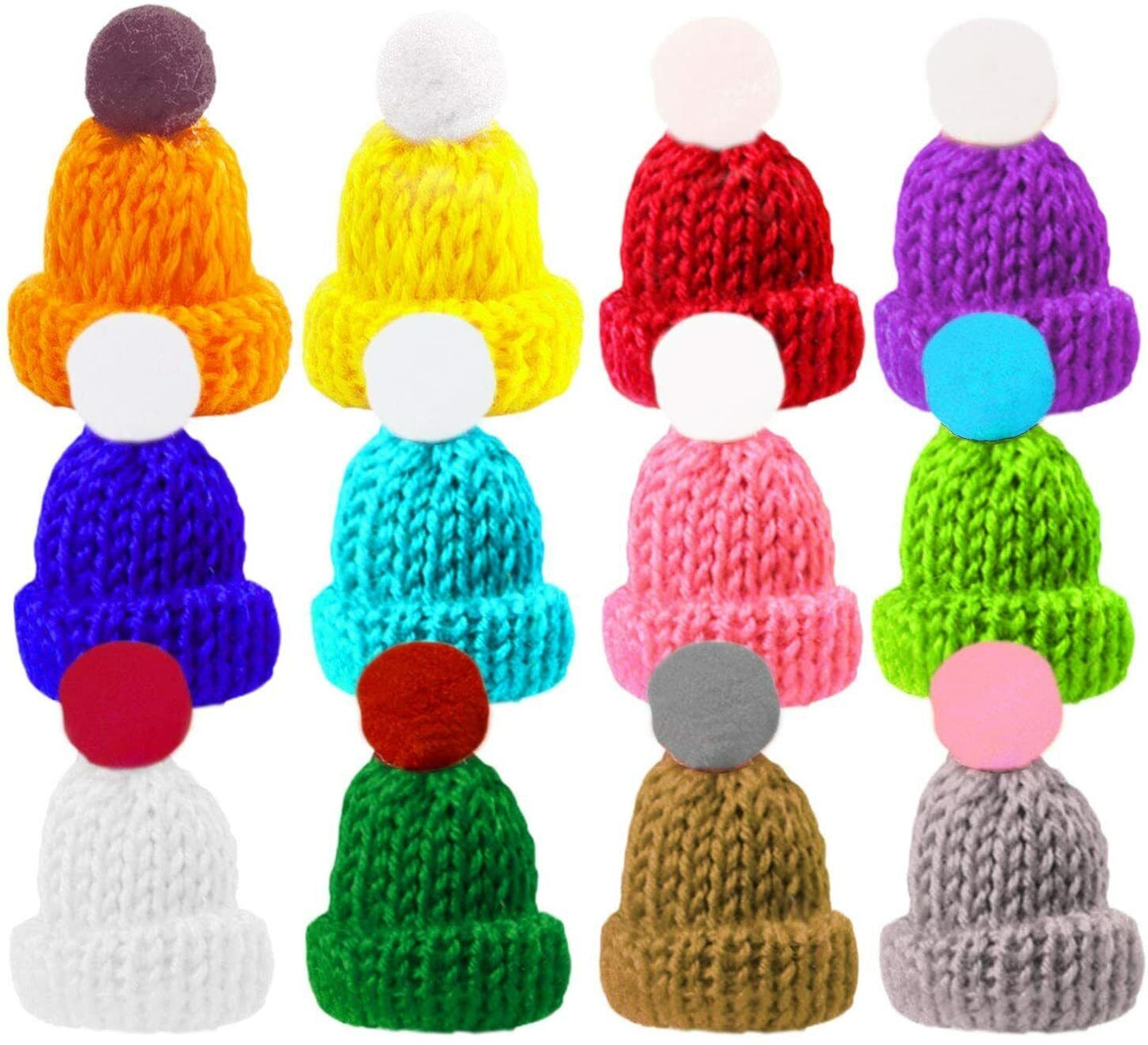 One Bobble Hat, Dolls House Miniature, Doll Accessory, Price is for ONE ONLY