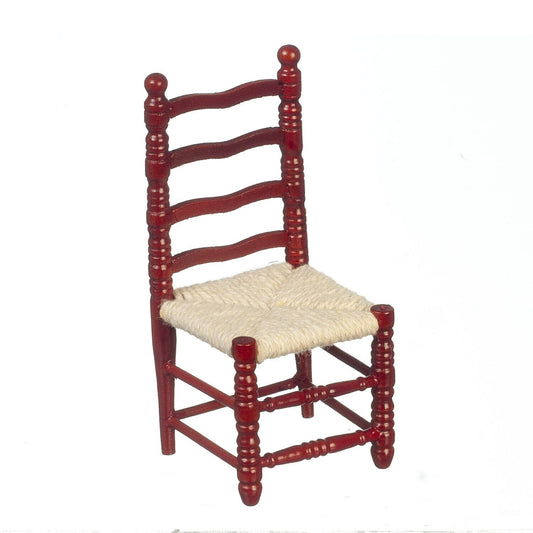 Sidechair Mahogany, Dolls House Miniature, Seating 1.12 Scale