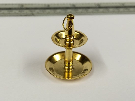Brass Cake Stand, Dolls House Miniature, Kitchen Dining Accessory, 1.12 Scale