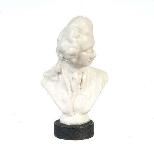 Chopin Bust, Dolls House Miniature Ornament, Musical Icon