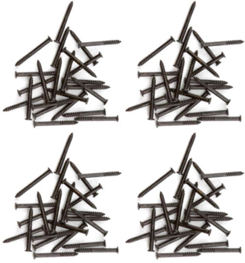 1/4 Inch Brads 100 Pack, Dolls House DIY , Fixtures Fittings, Nails Tacs Brads.