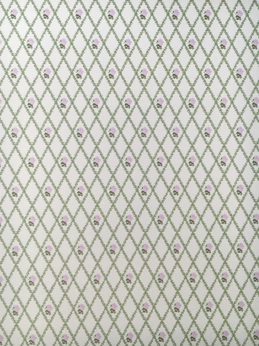 3 Sheets of Jennifer Wallpaper, Dolls House Miniatures DIY House Decor