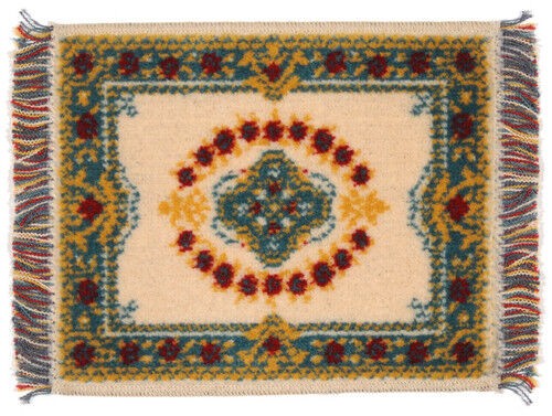 Quality Karastan Wool Rug Made In Austria, Dolls House Miniature, Flooring Decor