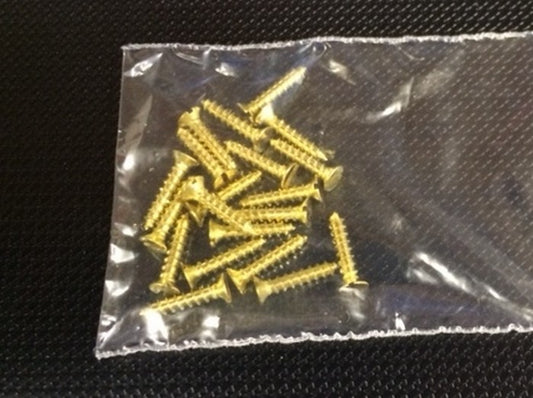 Pack of 20 Countersunk  Screws 9mm, Ideal for use on Dolls Houses / Miniatures