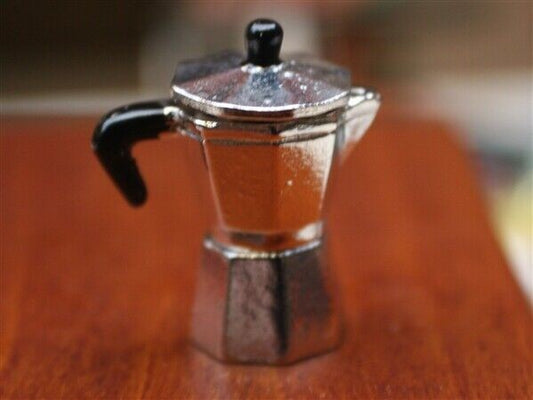 Espresso Coffee Maker, Dolls House Miniatures, Kitchen accessory