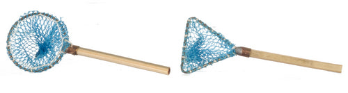 1/12 Scale Dolls House, Miniatures, Pair of Fishing Nets