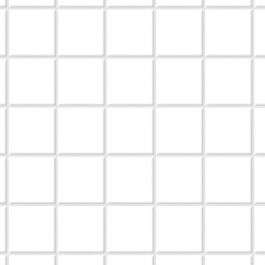 White Square Floor Tiles Card, Dolls House Miniature, DIY