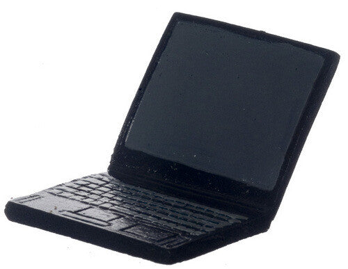 Miniature Laptop Computer, Doll House Miniature
