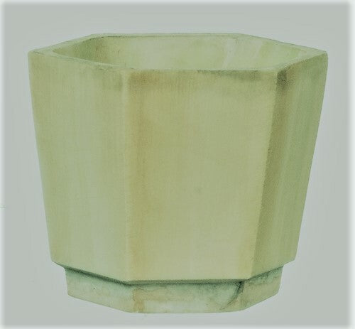 Hexagon Planter, Dolls House Miniature, Garden Accessory