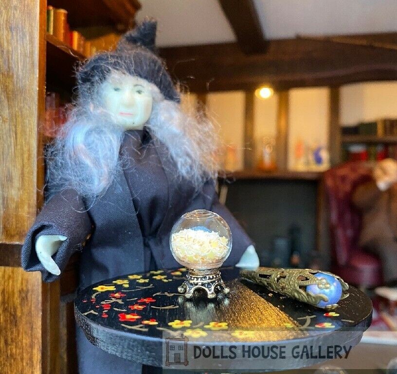 Ball & Torch, Dolls House Miniature Halloween, Handmade
