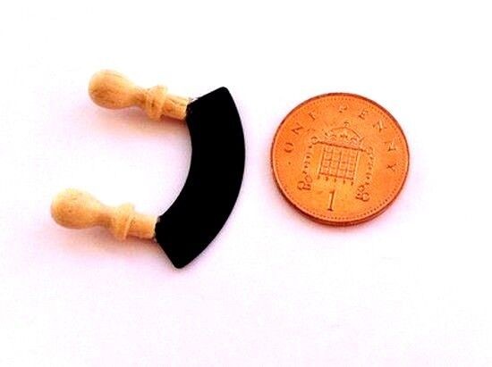 Chopping Board With Cleaver, Dolls House Miniatures Kitchen Accessory