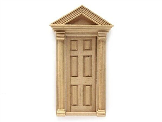 24th Scale Opening Front Door, Dolls House Miniature, DIY, 1/24 Scale