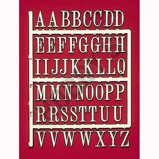 3D Adhesive Backed Gold Letters 25mm Miniature Shop / House Lettering, Name