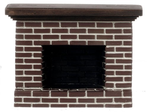 Red Brick Small fireplace, Dolls House Miniature, Brick Work Design,