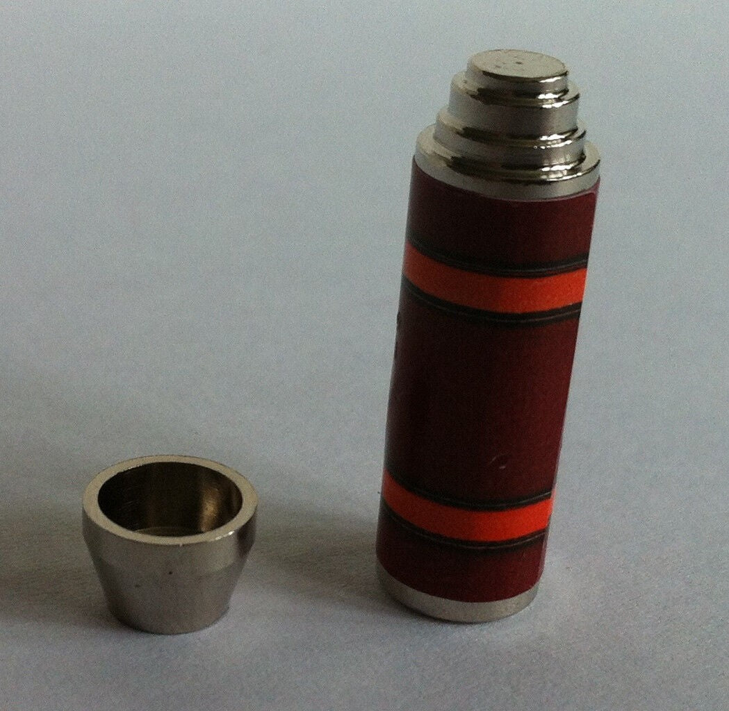 Metal Flask, Dolls House Miniatures Kitchen Accessory