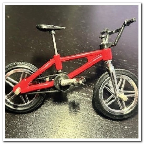 Bmx Bike, Dolls House Miniature, Miniature Bicycle, 1.12 Scale