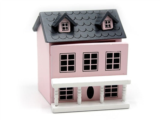 Pink Dollshouse, Ideal for a dollshouse nursery, 1/144 Scale
