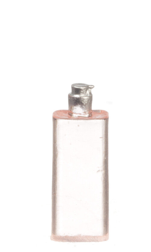 Pink Perfume / Soap Bottle, Dolls House Miniatures, Bathroom Bedroom