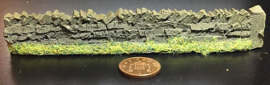 Brown Roadside Rough Wall Strip OO/HO Scale, Miniatures Railways, Dolls House