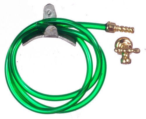 Garden Hose Pipe Set Dolls House Miniature Garden Accessory, Watering The Plants