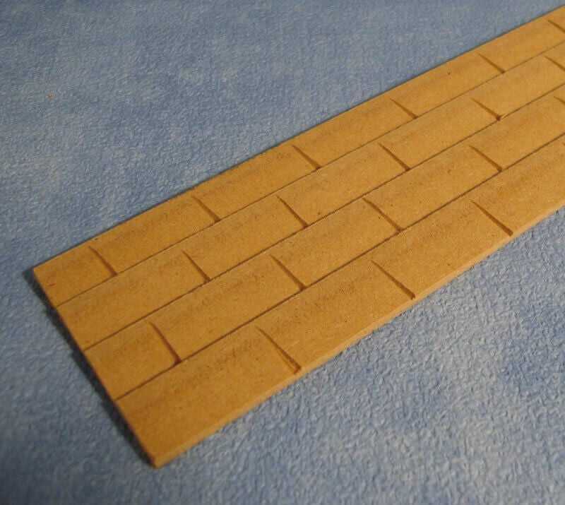 MDF Wood Roof Tiles , Dolls House Miniature, DIY Roof